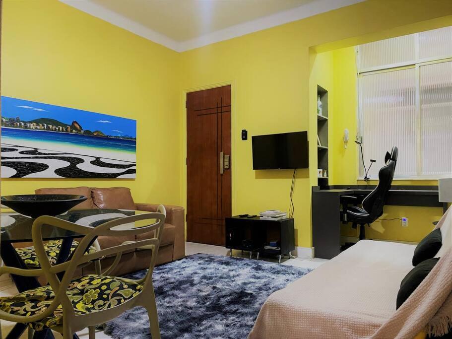 Incrivel Apartamento Na Avenida Atlantica Rio de Janeiro Esterno foto